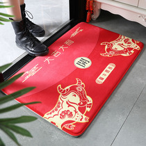 2021 New Years door mat Festive New Years entrance mat Access door mat Home room bedroom carpet