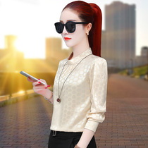 Temperament Standings Snowspinning Shirts Women 2022 Fall new sets of headsets Career shirts Fashion Jerseys