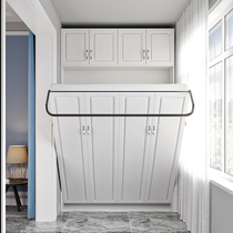 Simple Au Balcony Living Room Invisible Bed Linen Under bed Multi-functional wall Bed Leaning Against Wall Custom Folding Bed Cabinet