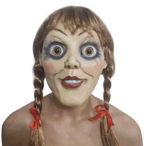 New film and television latex headgear Annabel 3 mask ghost baby baby home cos props Halloween dance party dress