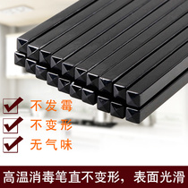 Melamine chopsticks public chopsticks public chopsticks hotel hot pot restaurant restaurant plastic chopsticks commercial high temperature disinfection 10 pairs