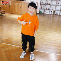 Mi Xiguo childrens suit childrens clothing boys autumn clothes new foreign atmosphere childrens Korean version of Tide Sports spring and autumn clothes