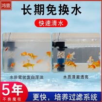 Fish Tank Accessories Large Full Ultra Silent Small Filter Three-in-one Oxygenation Pump Water Purification Deity Free Water Built-in Pump