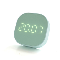 Small alarm clock 2020 new silent dormitories silent electronic alarm clock charging small net red ins hyperfire alarm bells