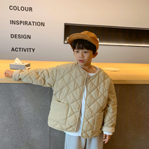 Clearance does not return childrens clothing boys cotton clothes childrens light cotton clothes Spring and Autumn new big childrens coat parent-child coat