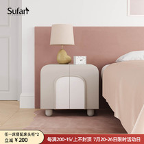 Shuvan Light Lavish Bed Head Cabinet Bedside Cabinet Bedroom Small Cabinet Childrens Bed Head Cabinet Environmental Protection Net Taste Lacquer Bedside Cabinet