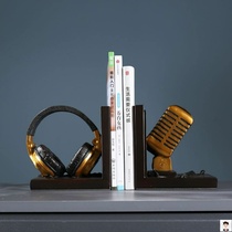 Nordic creative bookend book by bedroom desktop office study bookshelf display props book decoration ornaments