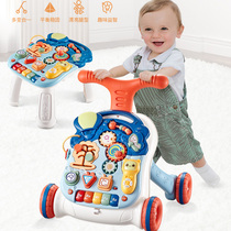Baby walker Baby learning to walk Anti-rollover anti-o-leg childrens walker trolley 1 multi-function toy