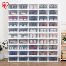 Alice transparent shoe box Alice 20 filled drawer plastic net red shoe container box
