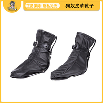 SM Props Dog Slave Flipped foot bondage bag Adult Spice Beam Leg Fasted Leather Boots Binding Toy Feet