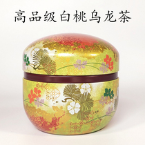 White peach oolong tea canned Japanese tea pot peach oolong tea cold bubble hot brewed fruit tea gift tea
