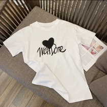 Fei Jin Wenzhou new feeling clothing store (counter) love letter T womens spring 2021 New