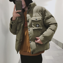 Winter XS small code cotton jersey male 155 Korean version loose handsome short cotton padded jacket student S code tide jacket