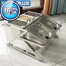 Milk Tea Shop Supplies God Instrumental Milk Tea Shop Tool Dealer E used copies box Boxes Stainless Steel Basin containing box stainless steel