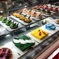 Cake shop chassis Pastry west point cold food banquet refrigerator display cabinet bottom bracket Baking dessert table acrylic tray