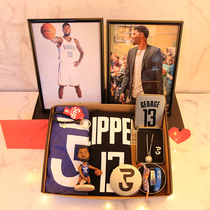 Fast boat George bracelet Clothes Posters Basketball Stars James Leonard Hand held keys Birthday Gifts