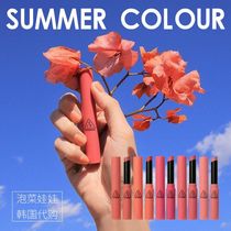 Spot Iness 3 C E Pink Thin Tube Matt Mist Surface Velvet Coral Milk Tea Nude Color Brick Powder Tone Cream Lipstick Lipstick Cream Mouth Red Lipstick