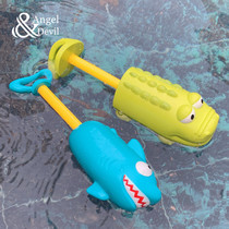 Childrens toy water gun cartoon crocodile shark spray water cannon fight water baby Summer Swimming Pool beach play