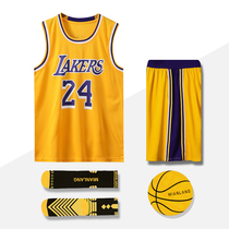 No. 24 Kobe Jersey basketball suit suit vest custom James No. 23 Jersey childrens sports basketball jersey