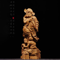印度老山檀香木雕摆件手镯手把件观音达摩清刀佛像钟馗收藏工