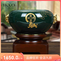 IKXO cornucopia decoration large glass crafts housewarming fortune opening gift office decoration decoration