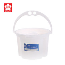SAKURA cherry blossom four-grid brush bucket rinse pen holder watercolor gouache bucket pen wash pen washer