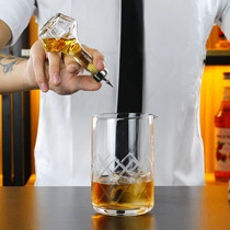 Bar Day Style Bitter Ai Wine Wine Bottle Bitter Fine Bottle Crystal Bottle Tune Wine Bottle Sauce Bottle Glass Tune Wine Bottle Bitter Taste Bottle