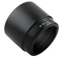 ET-74 suitable for Canon 60D 600D buckle 67mm 70-200 f 4L small white IS lens hood