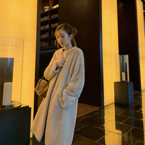 MSBEAST Clip Leather Process Imported Velvet Mink Leather Coat Women Fur Coat Whole Sink Long Straight