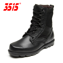 Womens old outdoor boots double density functional boots Jihua 3515 military factory mid-barrel boots real cowskin