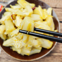 Wenzhou specialty appetizer pedicel fresh and crispy flower vegetable stalk banquet cold dish Taizhou hotel same model