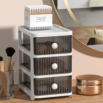Desk-containing box drawer-type office transparent containing cabinet Documents Student stationery Cosmetic Finishing Racks