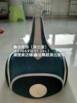 Ethnic dress accessories Mongolian mens hat Mongolian head decorated with adult Mongolian hat performance hat hot selling wrestling hat