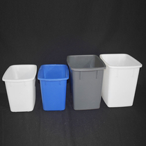 Thickened sugar bucket plastic plastic square sealed tank Fruit milk tea food cold drink refrigerated white small square bucket belt