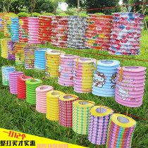 Paper Lantern China Wind Decoration Ancient Wind Hanging Decoration Traditional Folding Mid Autumn Childrens Hand Luminous Cartoon Organ Flower Lamp