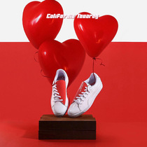 (3 fold) Puma Puma Nazza the same heart-shaped splicing Valentines Day Womens low helper shoes 369556-01