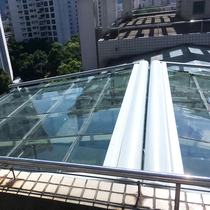 Rossbed outdoor sun room sunshade roof curtain Electric sky curtain Ceiling curtain Thermal insulation sunroof sunshade sunshade