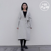 (China spot) 2 fold VOV autumn wool coat female (HC) 71174-16208 Korean Bubblegum I921