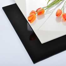 Foshan tile living room floor tiles 800X800 floor tiles pure black pure white vitrified brick polished brick Non-slip floor tiles