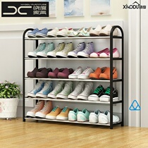 Space-saving entrance shoes corridor Net red outdoor simple four-story durable Slipper rack practical