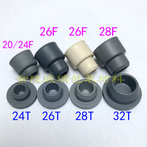 24 26 28 32 Large diameter T-type butyl rubber plug Glass bottle flip plug Xilin bottle Saline bottle rubber plug