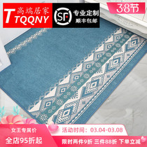 TTQQNY ground mat door padded door lobby Home Carpet Entrance Door Rub Footbed Subbedroom Into Family Non-slip Free Wash