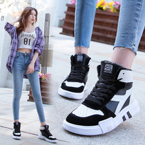 Womens shoes small size 33 sports casual shoes 34 thick soled high aj trendy shoes fashion wild shoes children