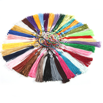 Chinese style tassel spikes small hanging ears diy ancient style Jewelry earrings accessories pendant bookmarks Group fan pendant material