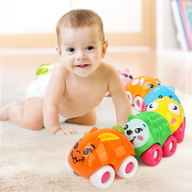 Magnetic Mini Animal Caravan Toddler Toy Inertial Toy Car 1-3 Years Baby Car