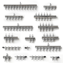 Aquarium Aeration Pump Fish Tank Oxygen Distributor Accessories Stainless Steel Air Regulator Valve Air Splitter