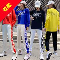 1968 Xiangyin other hip hop dance dance team performance clothes loose casual clothes home clothing multi-color recommended women