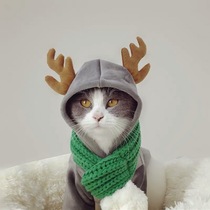 Customised Warm Kitty Dogs Small Deer Double Face Velvet Clothing Puppies Thickened size customizable Chauffwear clothing