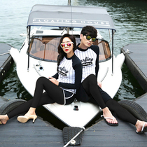 Couples jellyfish clothes male split size diving surfing sports swimsuit diving suit mens swimsuit long sleeve