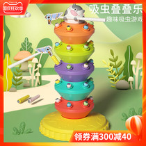 Childrens toys woodpeckers eat and catch insects puzzle brain babies men and women children early Education 1-2 years old two or three